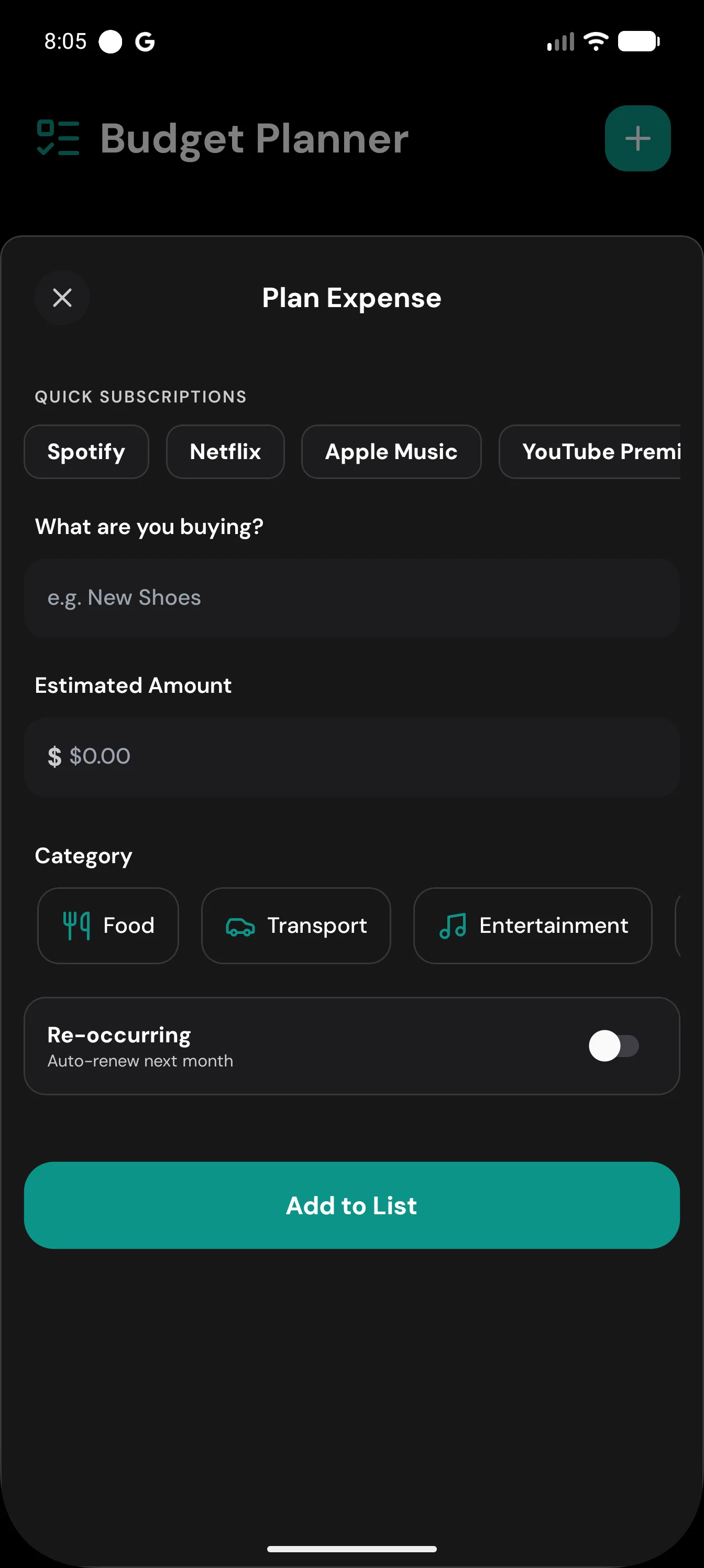 Vera app screenshot 9